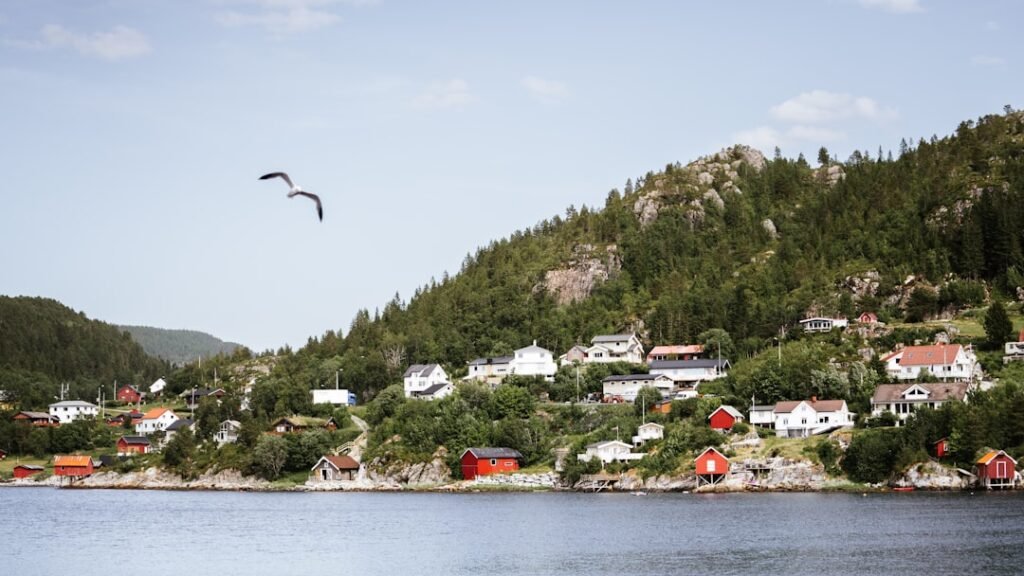 Photo Fjord landscape