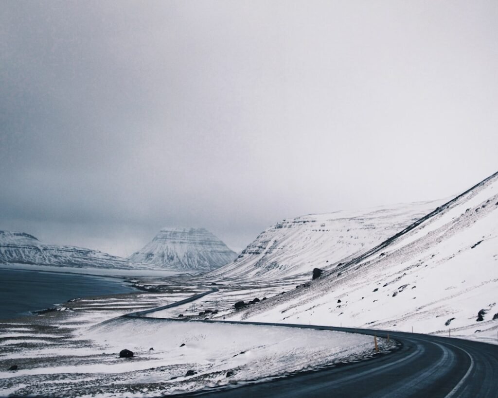 Photo Snowy streets