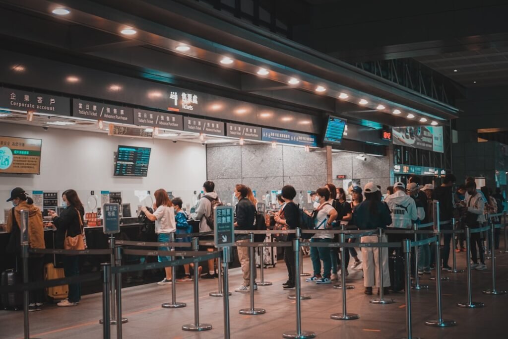 Photo Airport terminal