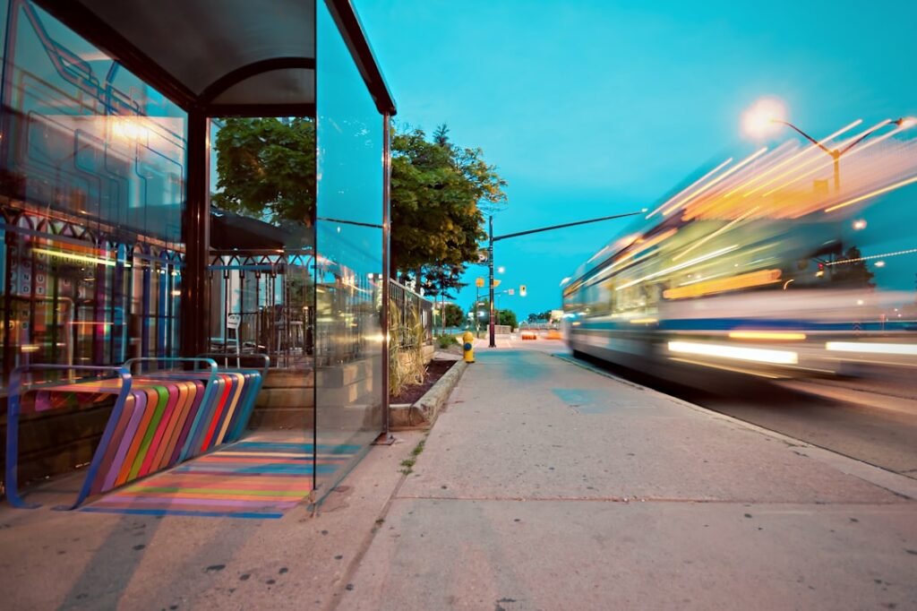 Photo Bus stop