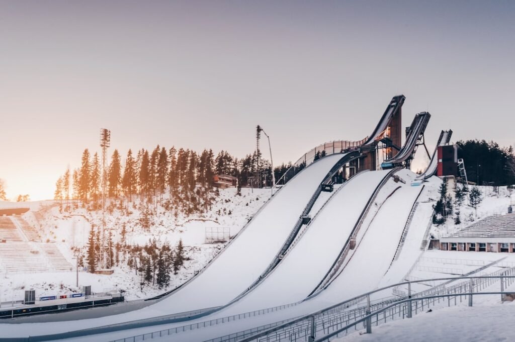 Photo ski jump