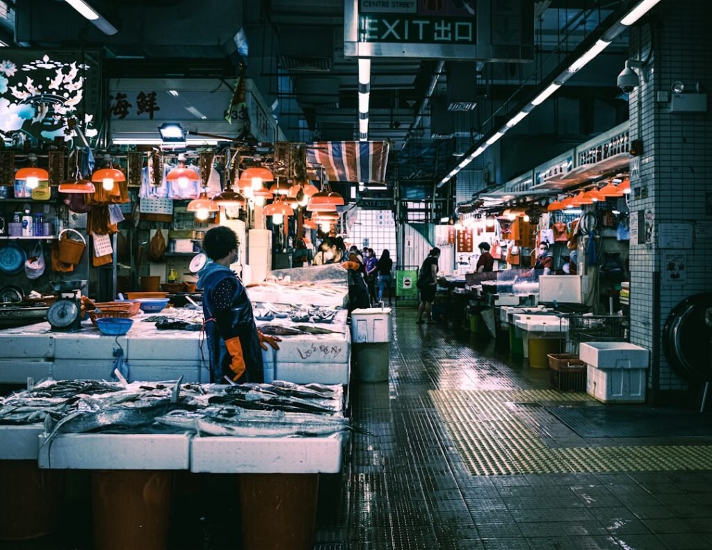 Photo Fish market
