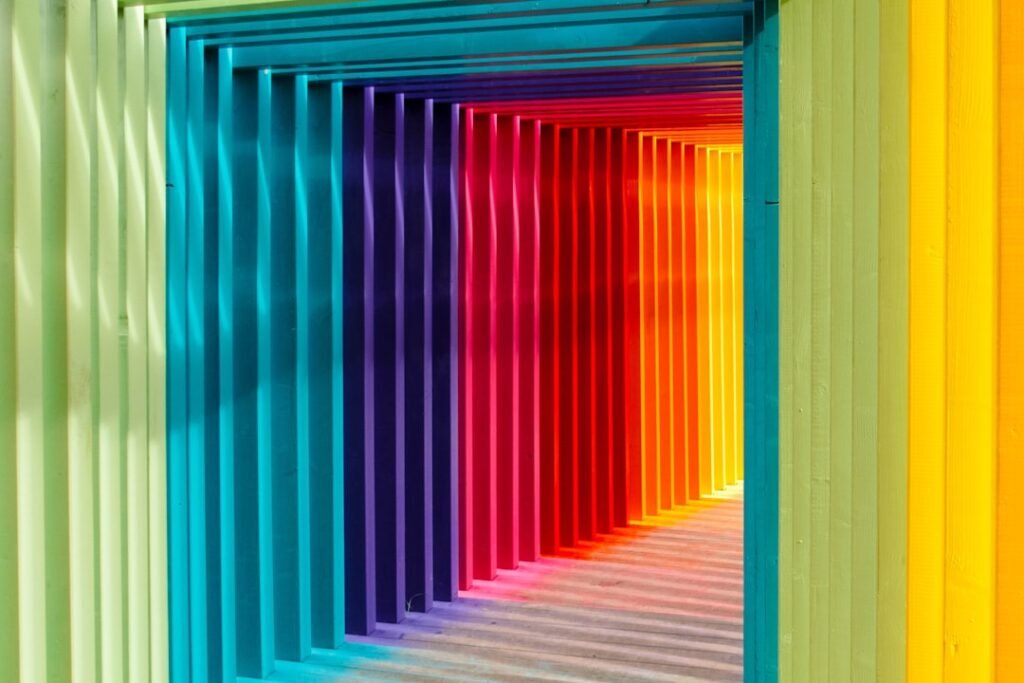 Photo Rainbow flag