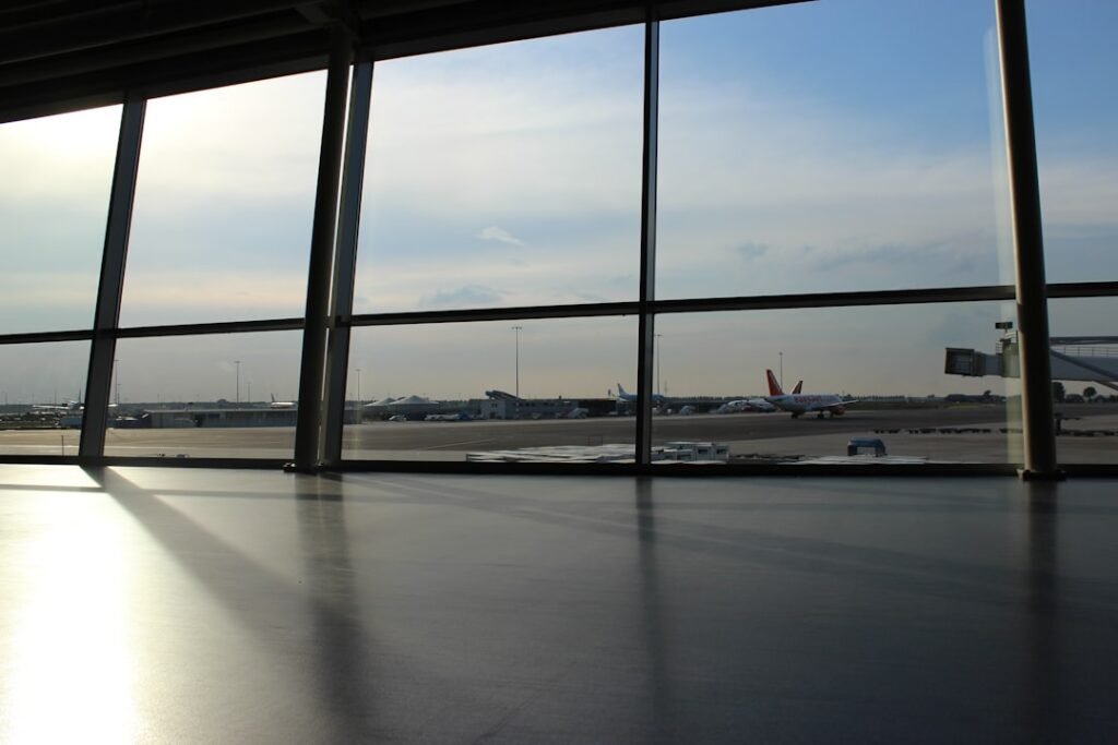 Photo Airport terminal