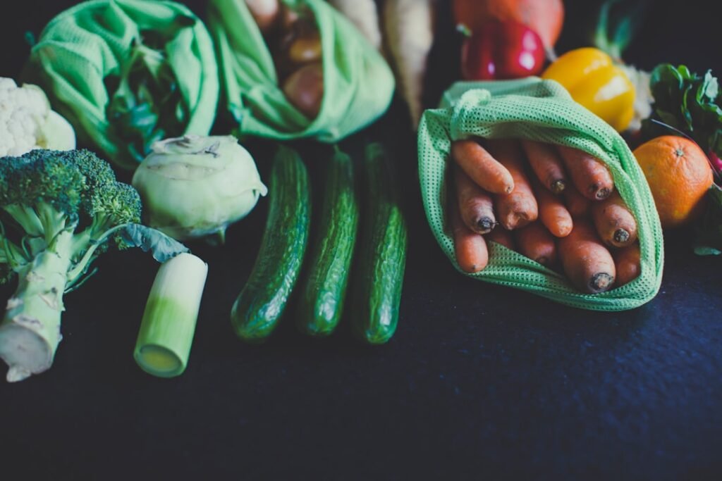 Photo Shelves, produce