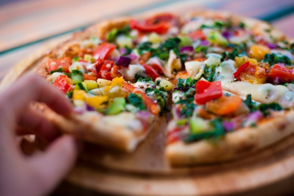 Photo Pizza toppings