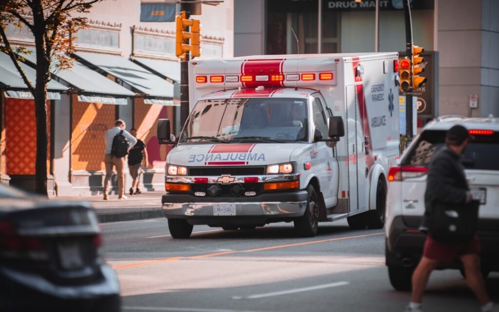 Photo Ambulance car