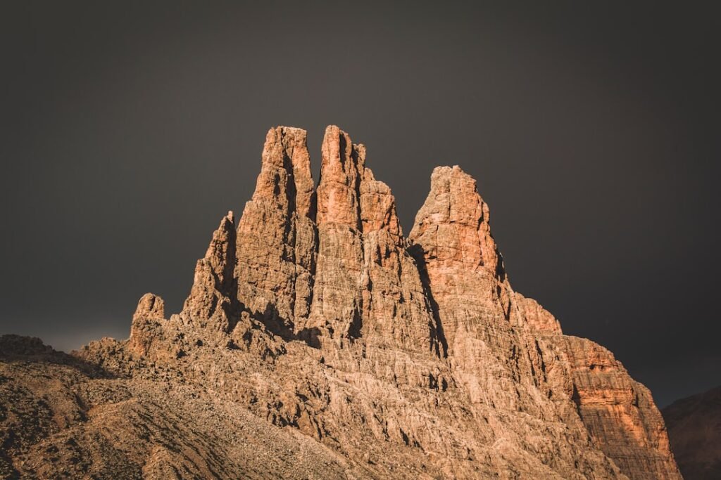 Photo Mountain landscape