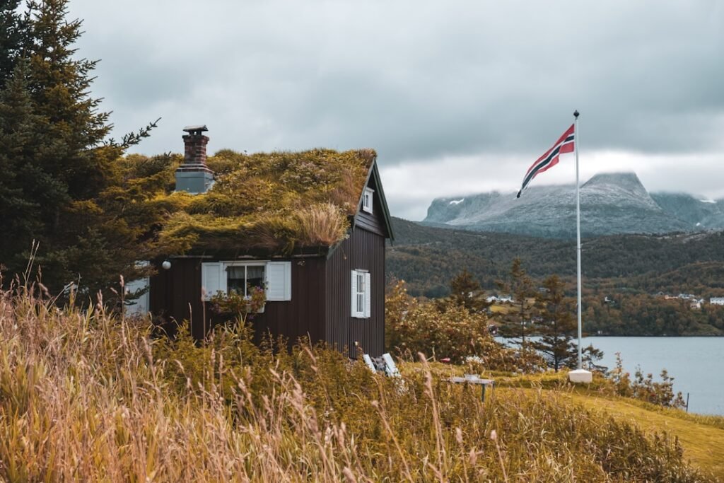 Photo Norwegian flag