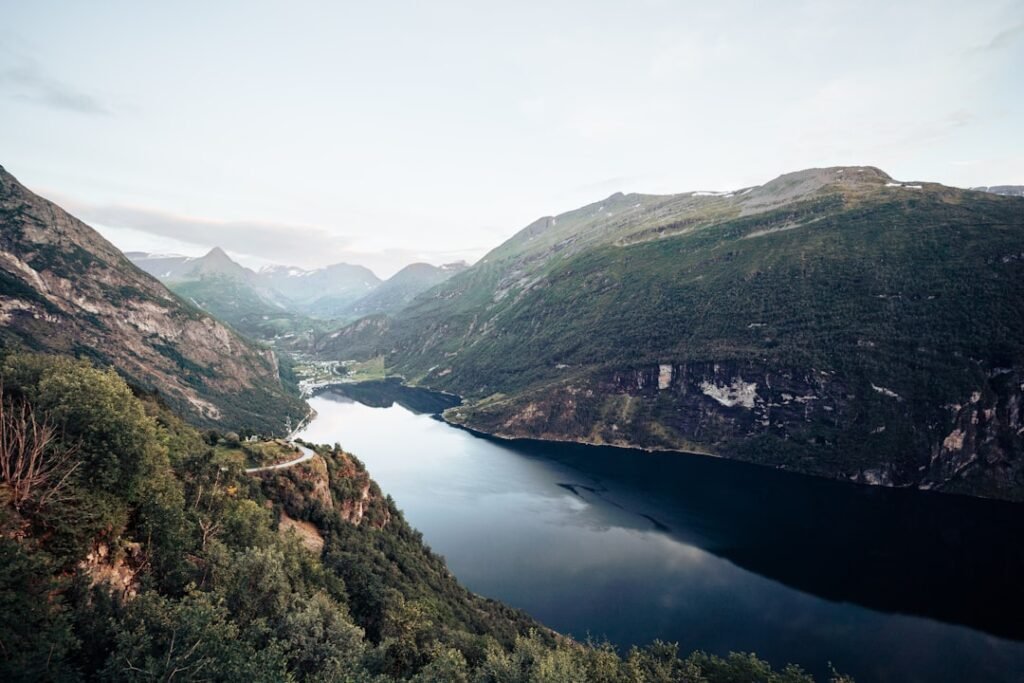 Photo Fjord landscape