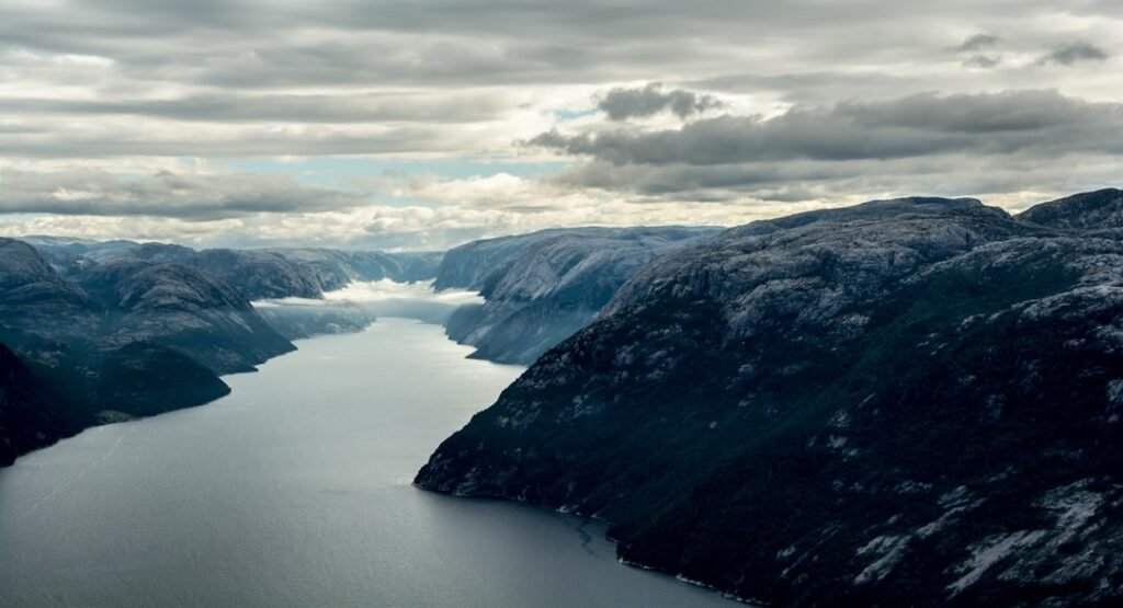 Photo Fjords, Mountains