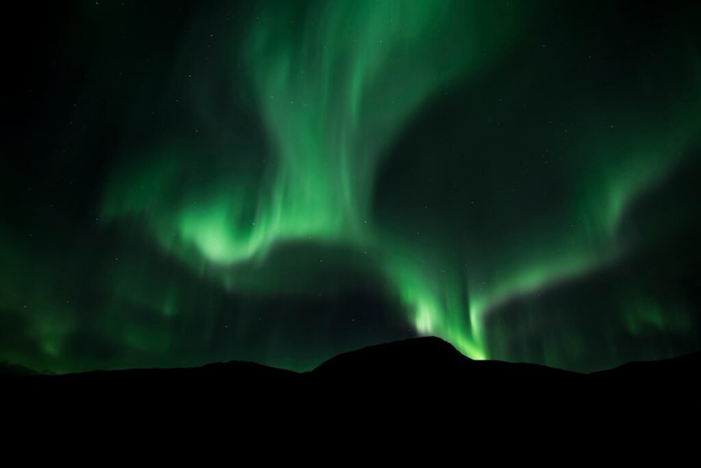 Photo Aurora borealis