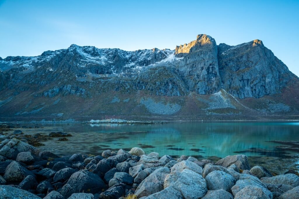 Photo Fiords landscape