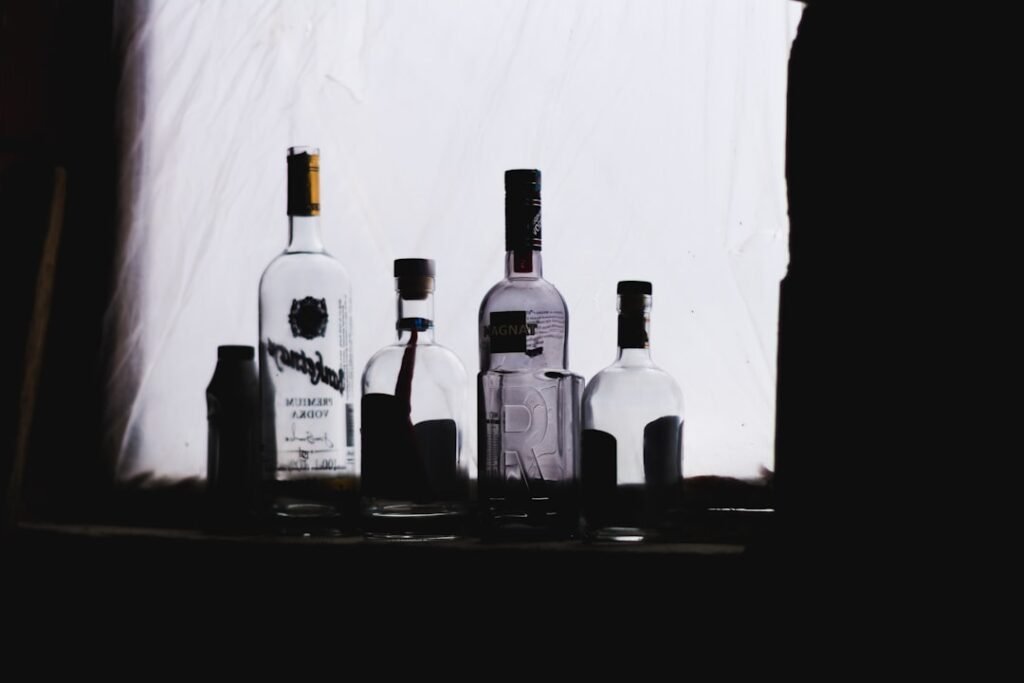 Photo Vodka bottle