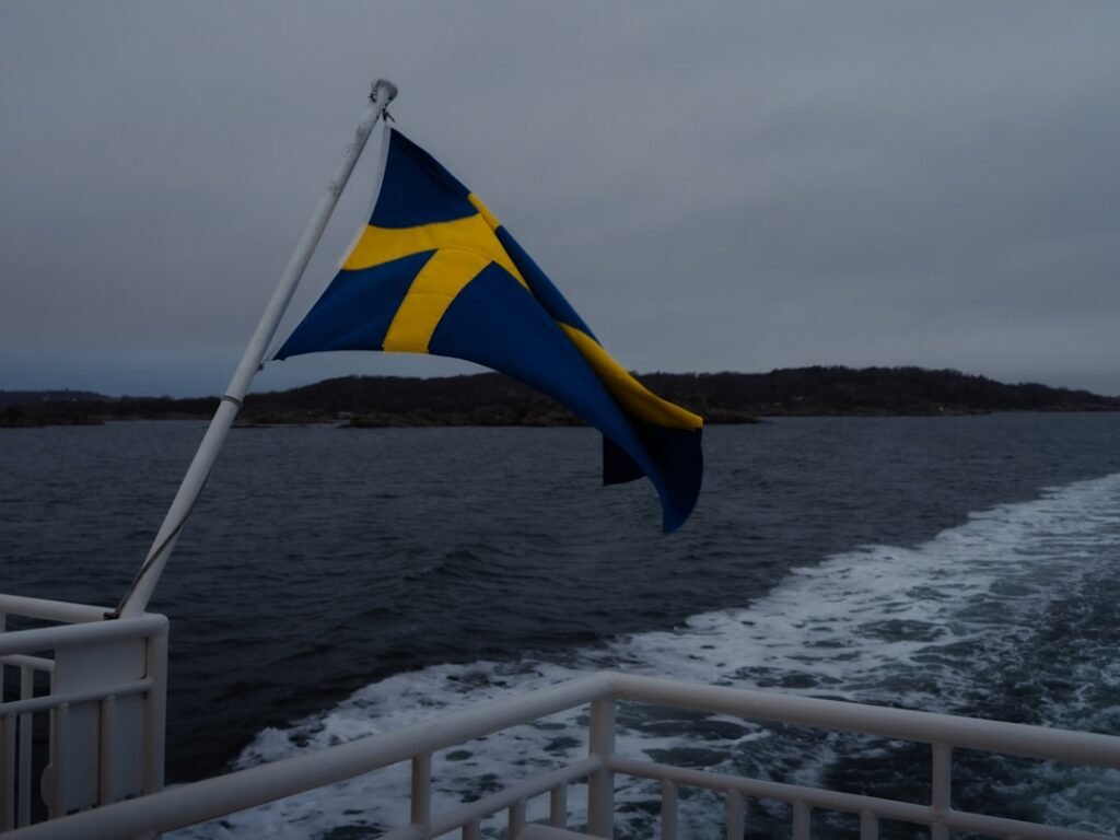 Photo Swedish flag