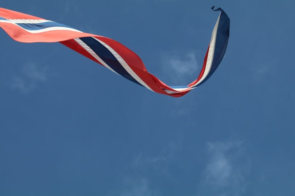 Photo Norwegian flag