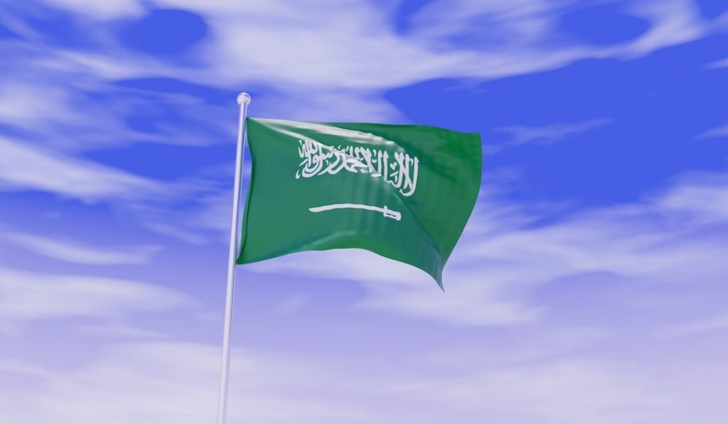 Photo Image: Flag waving