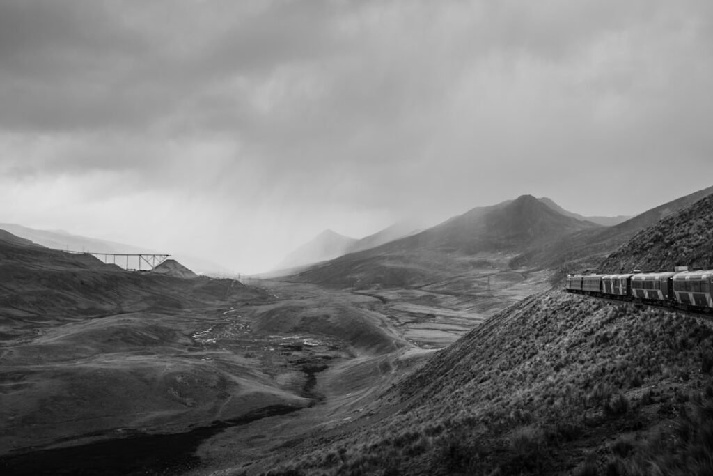 Photo Mountain train