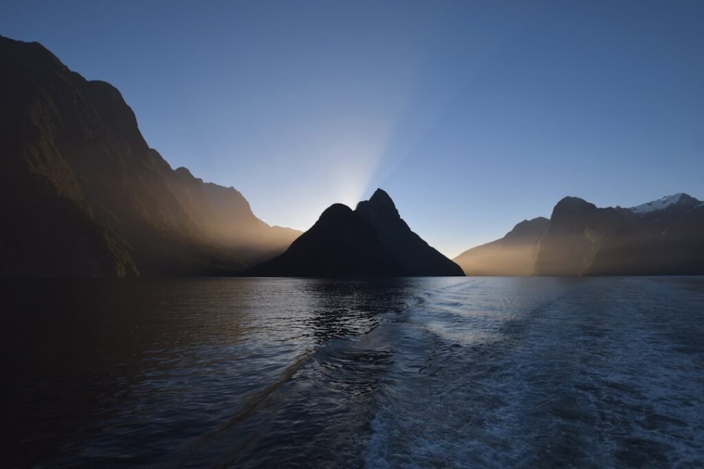 Photo Norwegian landmarks: fjord