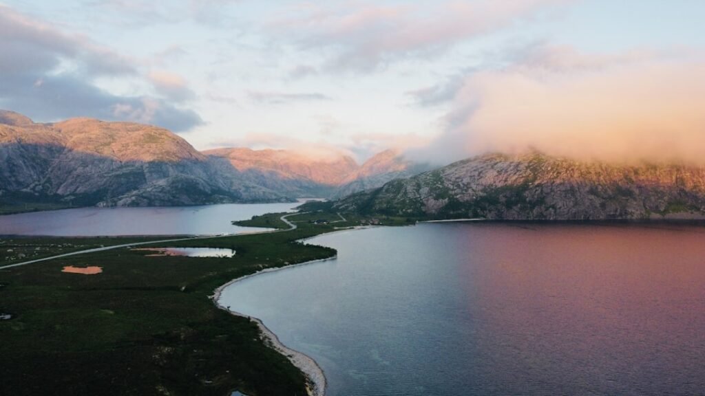Photo Fjord landscape