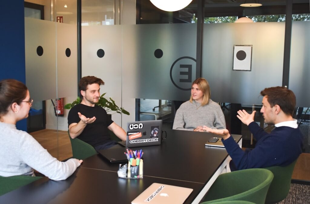 Photo business meeting
