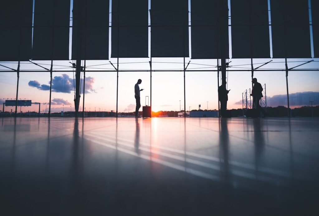 Photo Airport terminal