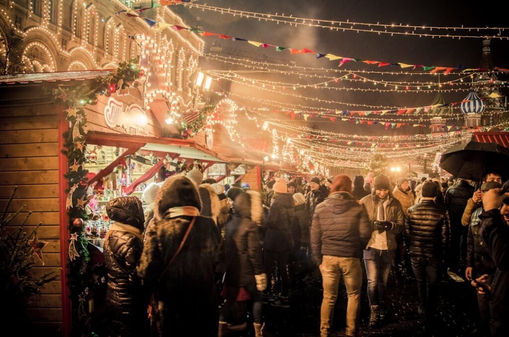 Photo Christmas market