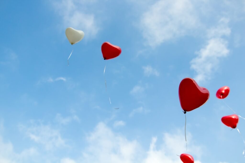 Photo Heart-shaped chocolates