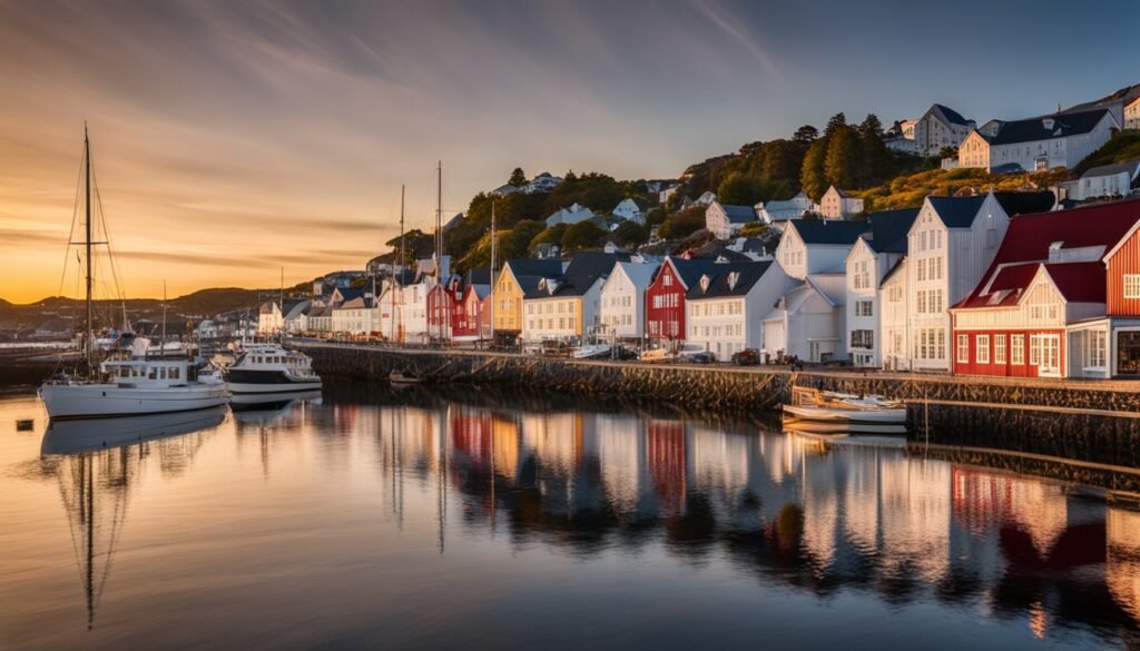 哈尔登，挪威的历史小镇
