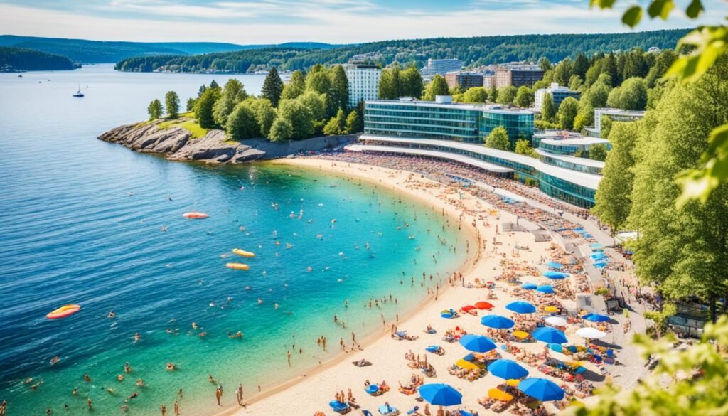 奥斯陆户外游泳：海滩和泳池