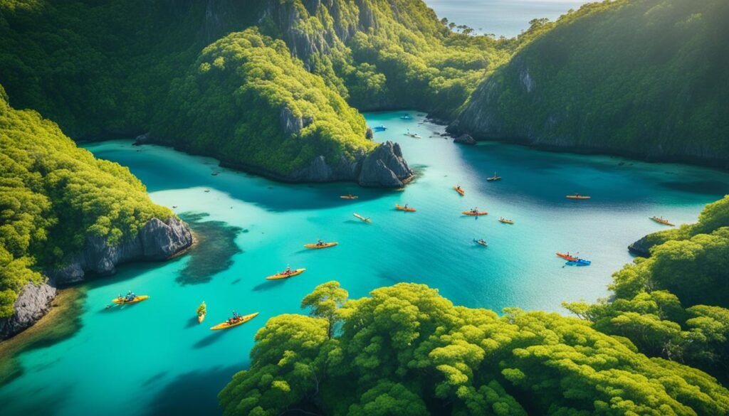 峡湾皮划艇：最佳地点和旅行社