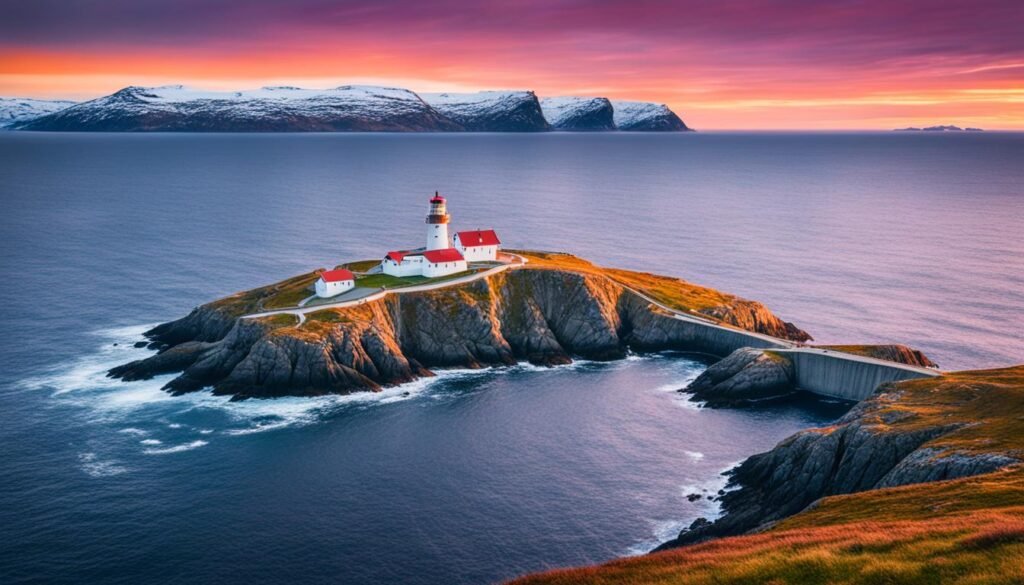 挪威最风景如画的灯塔