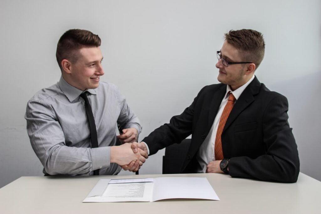 Photo Employment contract