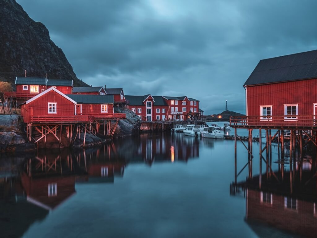 Photo Norwegian house