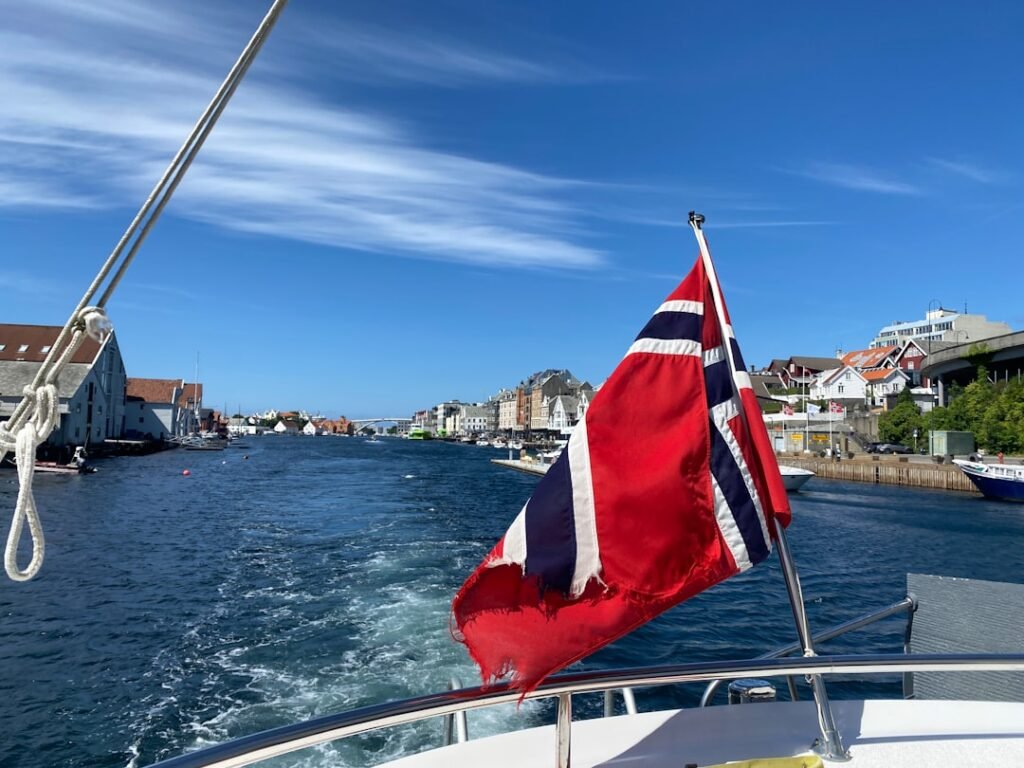 Photo Norwegian flag