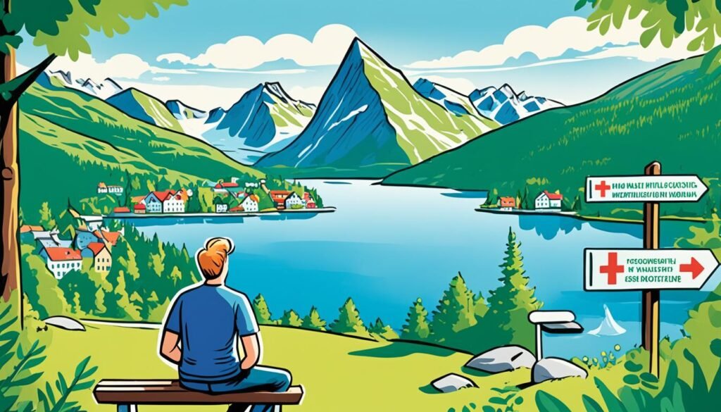 《如何使用挪威的心理健康服务》