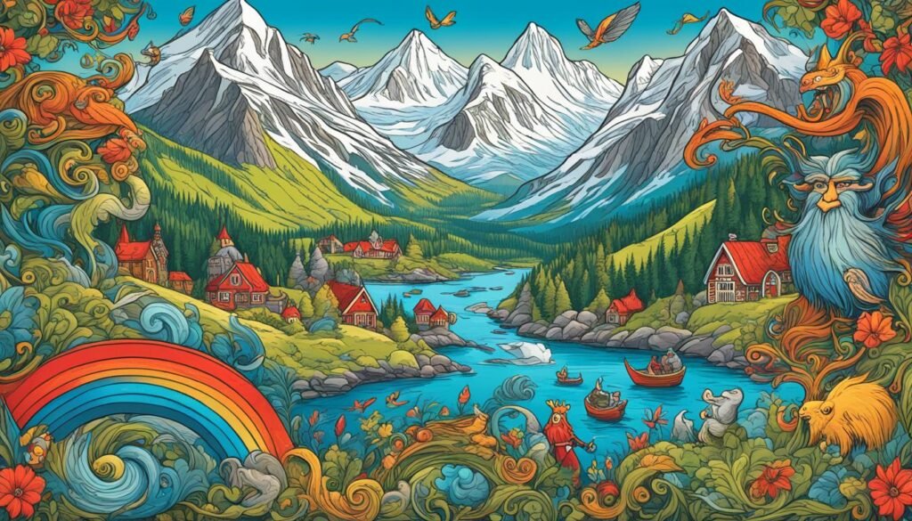 《挪威民间传说：神话、传奇和童话故事》