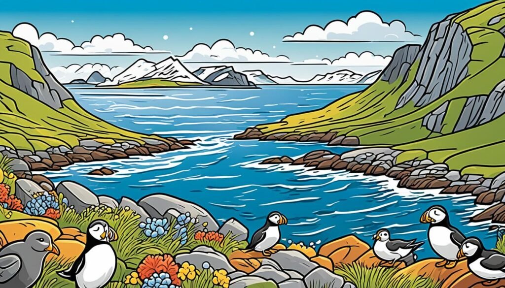 《挪威海岸野生动物指南：海豹、海鹦等》