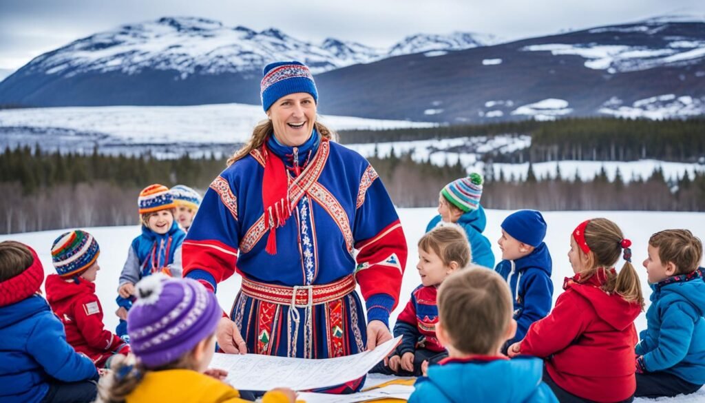 《萨米教育：通过挪威学校保护土著文化》