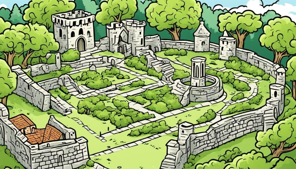 中世纪公园：中世纪公园和遗迹