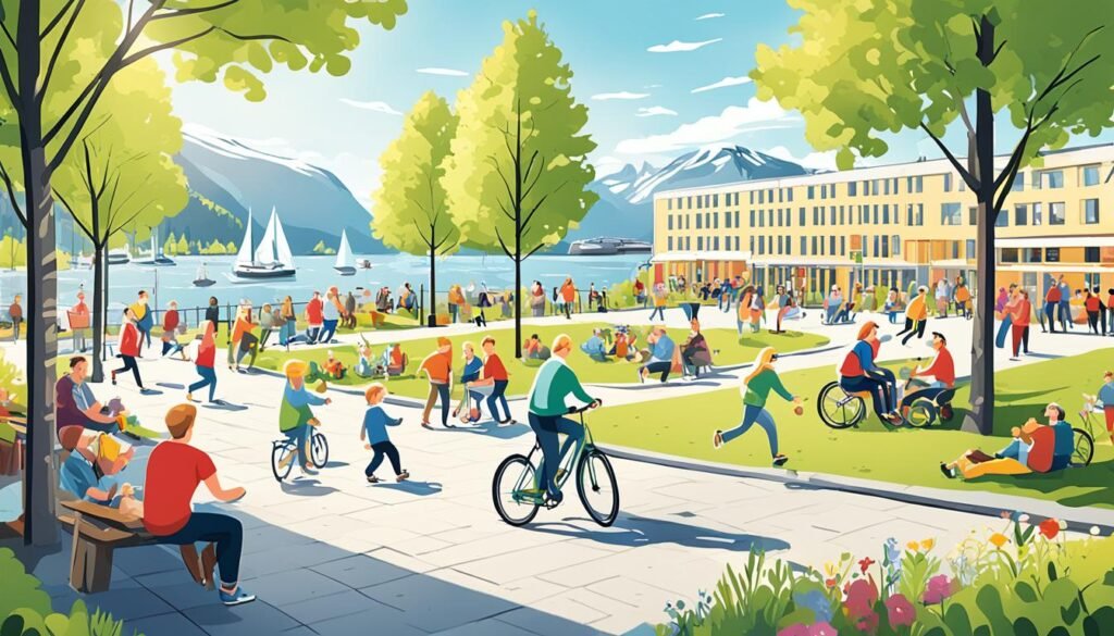 了解挪威人对公共空间的态度