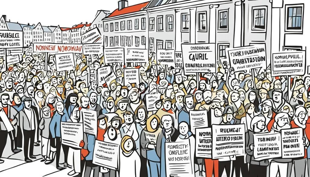 “了解挪威的公共集会法律：外国人指南”