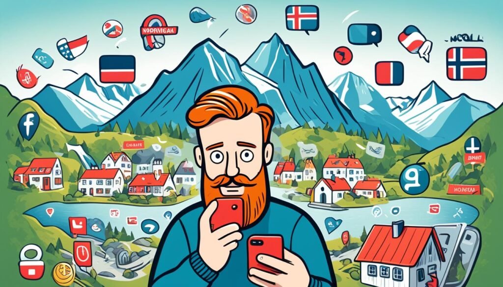 “了解挪威社交媒体使用规则：外国居民指南”