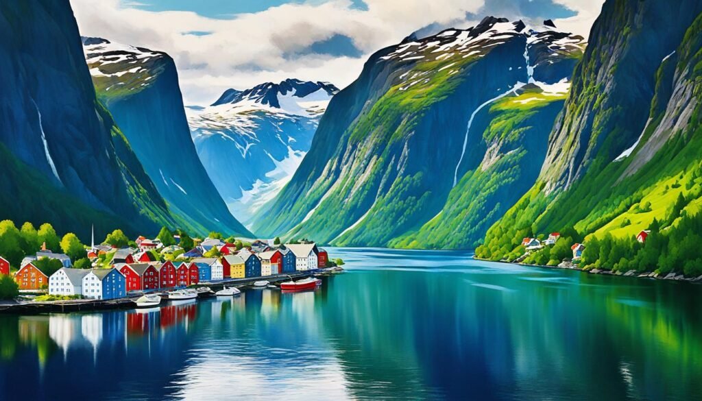 从峡湾到山脉：挪威的壮丽景色