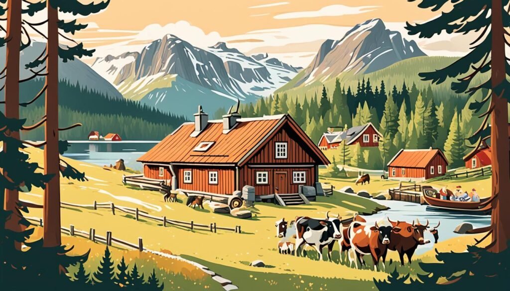 体验挪威农村生活
