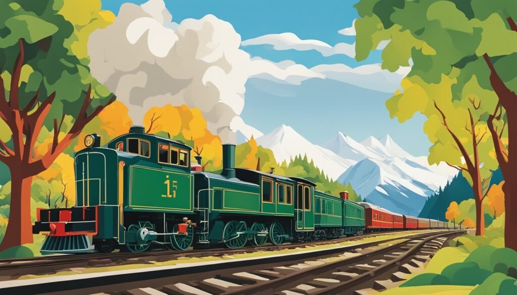 到达挪威铁路博物馆