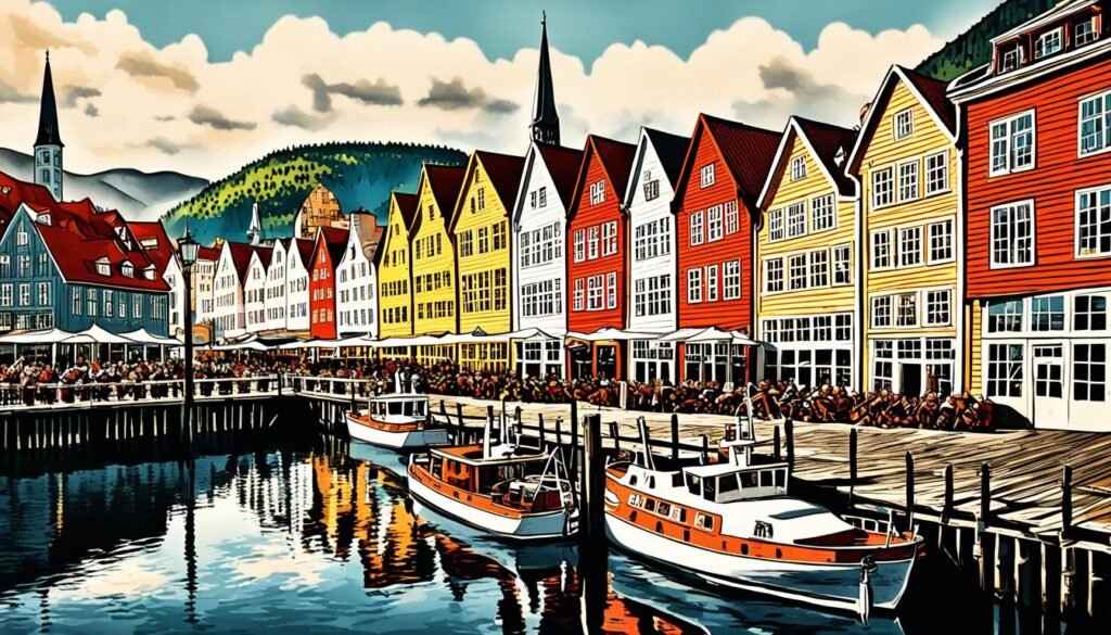 卑尔根的布吕根：探索挪威的历史汉萨码头