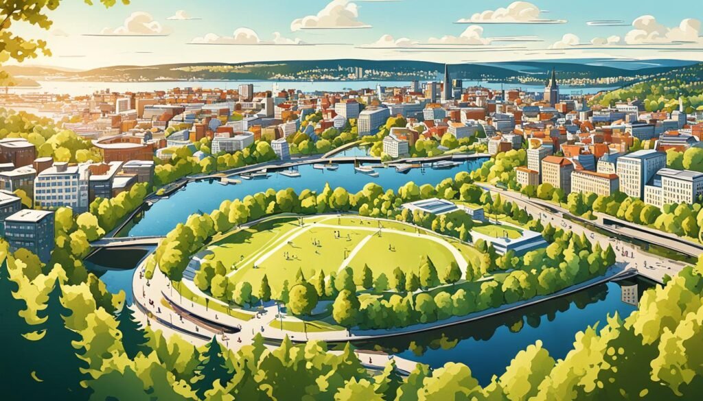 圣汉斯豪根公园：俯瞰奥斯陆的全景