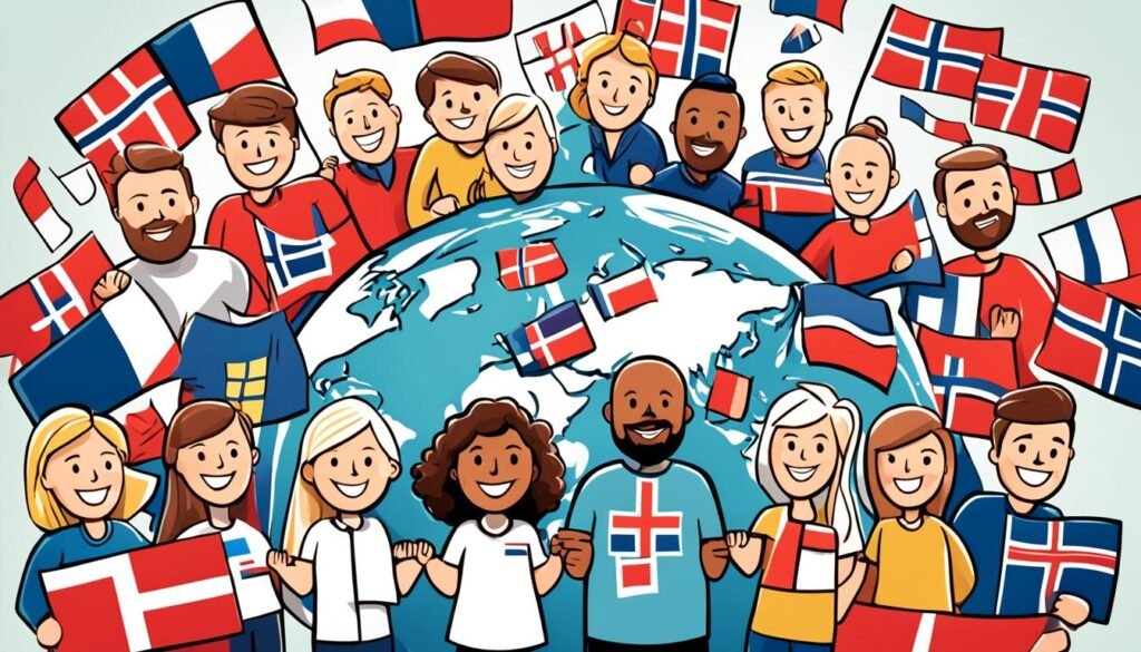 在挪威教授团结与同情心的重要性