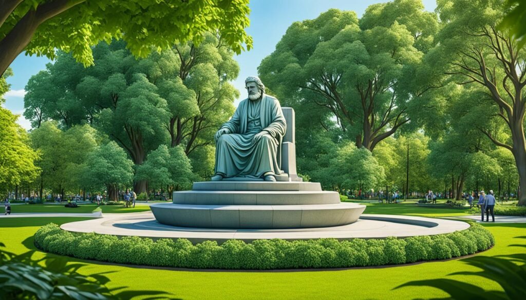埃克贝格公园的皮尔·金特雕像：奥斯陆的文学地标